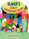 Cover image for Elmer's First Counting Book